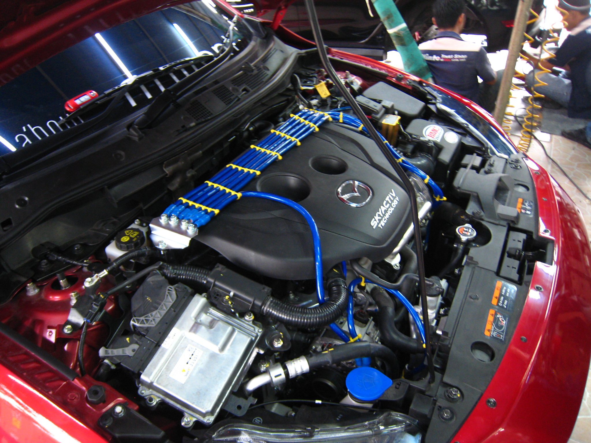 ชุดแต่ง Mazda2 2015-2019 ชุดสาย Ground Wire+กล่องVolt